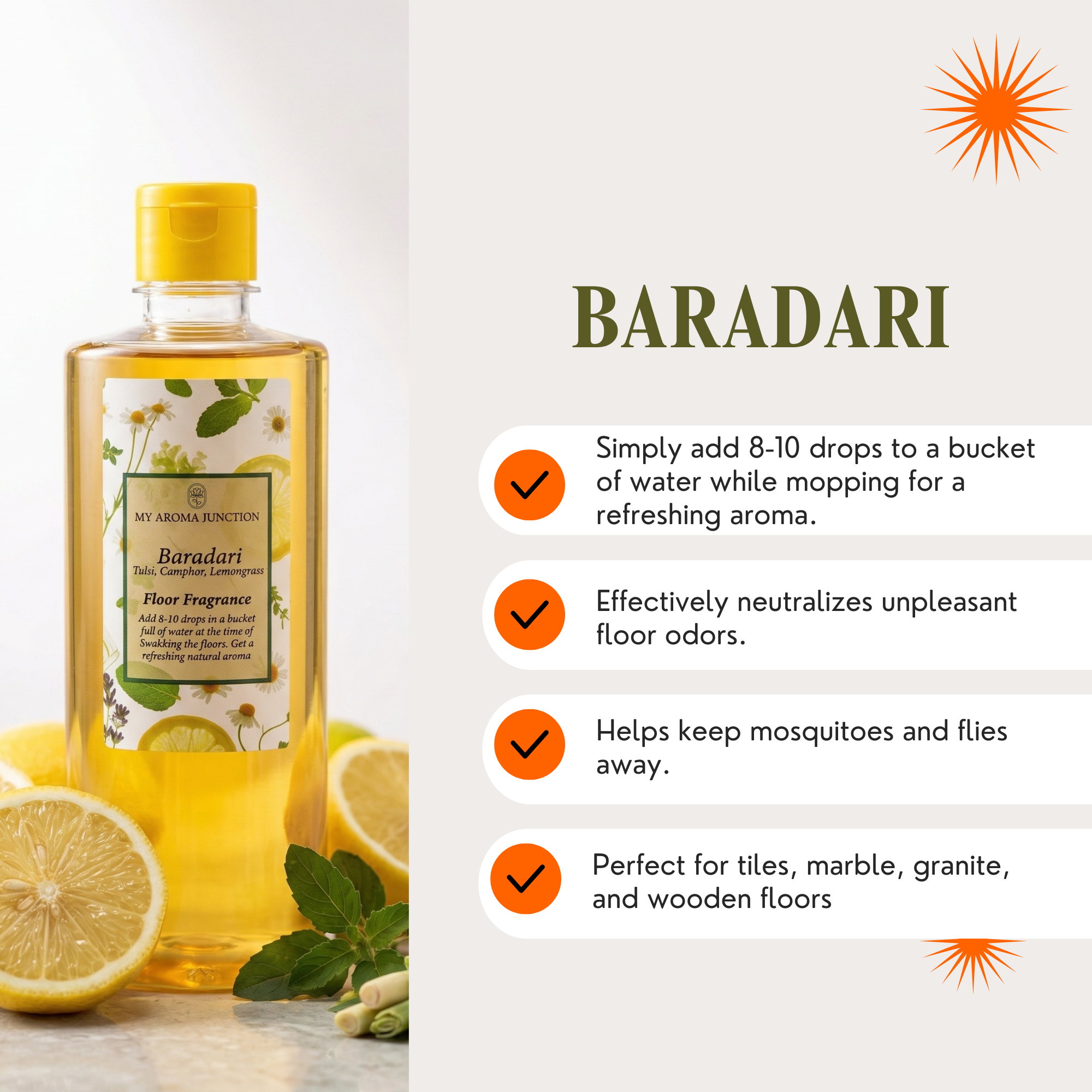 Baradari Floor Fragrance 500ml
