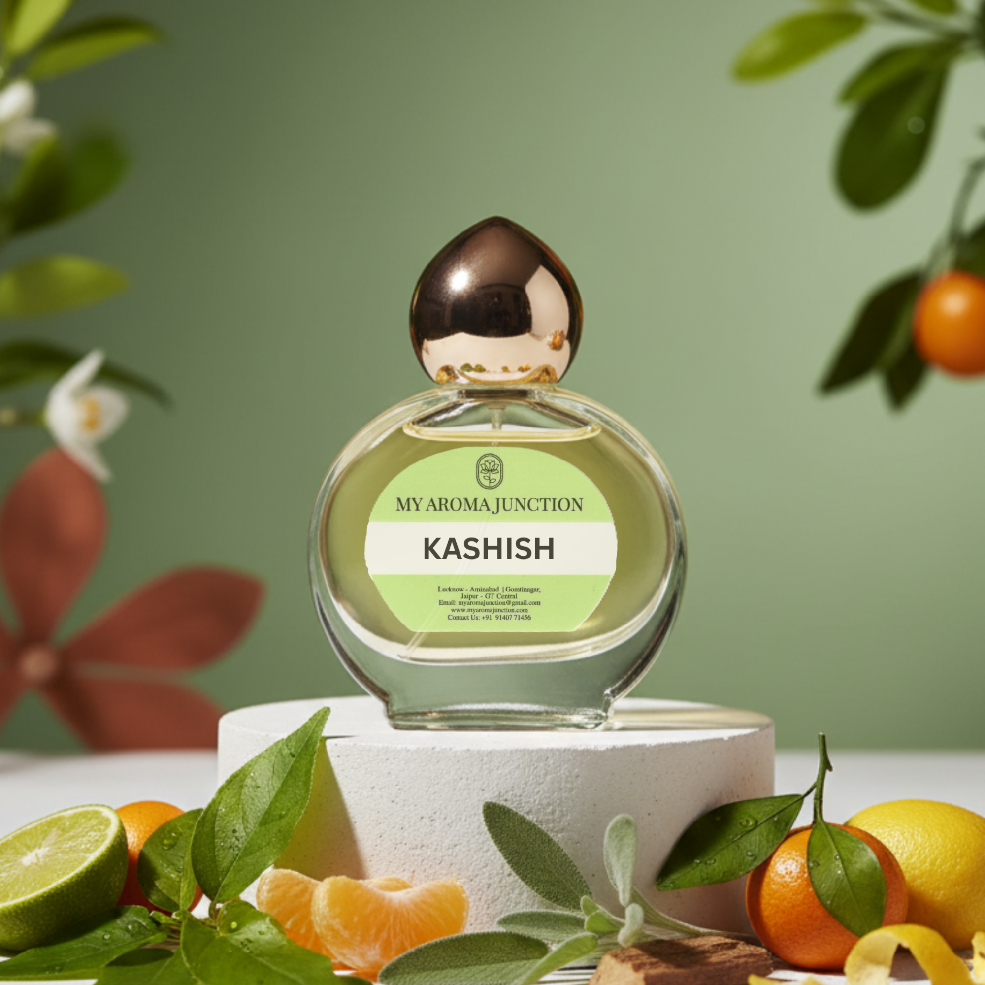 Kashish Attar 12ml – The Elegant Fusion of Patchouli & Bergamot
