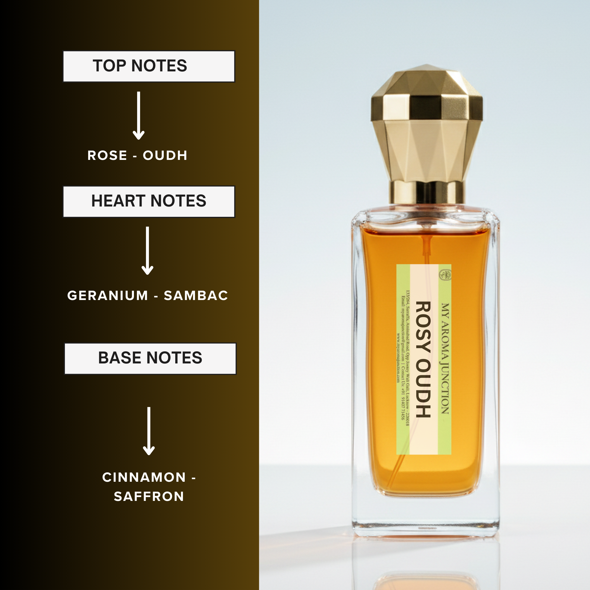 Rosy Oudh Perfume for Men & Women